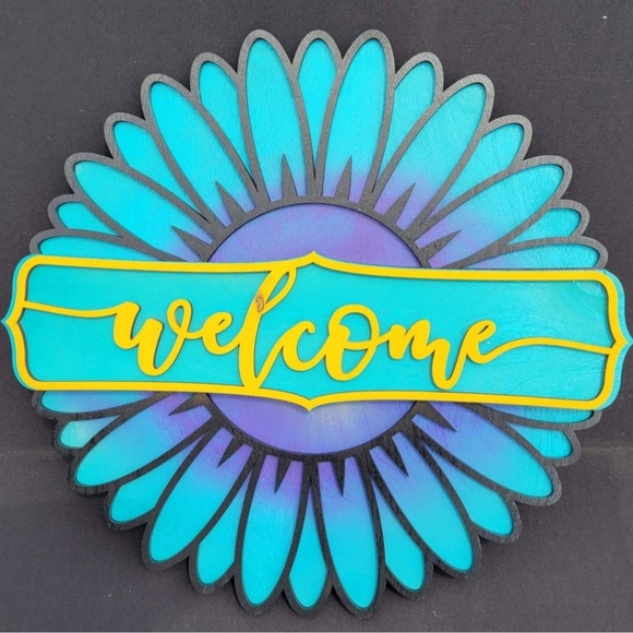 Handmade Welcome sign - Picture 2 of 5